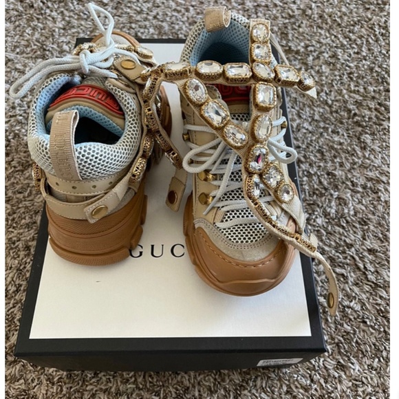 Gucci flash trek sneakers - Picture 6 of 8